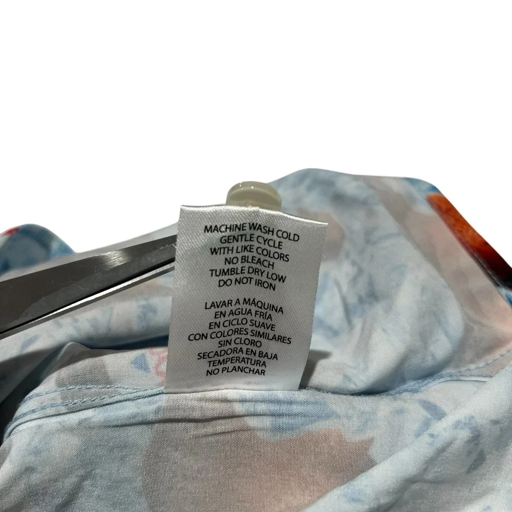 Coors Light Valor Collective Button Up Shirt Men's M Multicolor Short Sleeve NWT